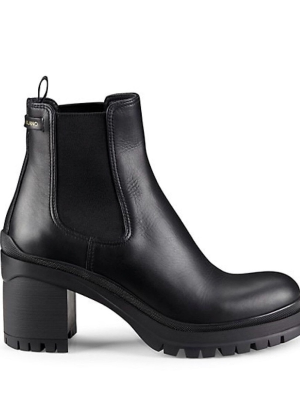 Prada Lug Sole Chelsea Boot Black - Picture 2 of 6